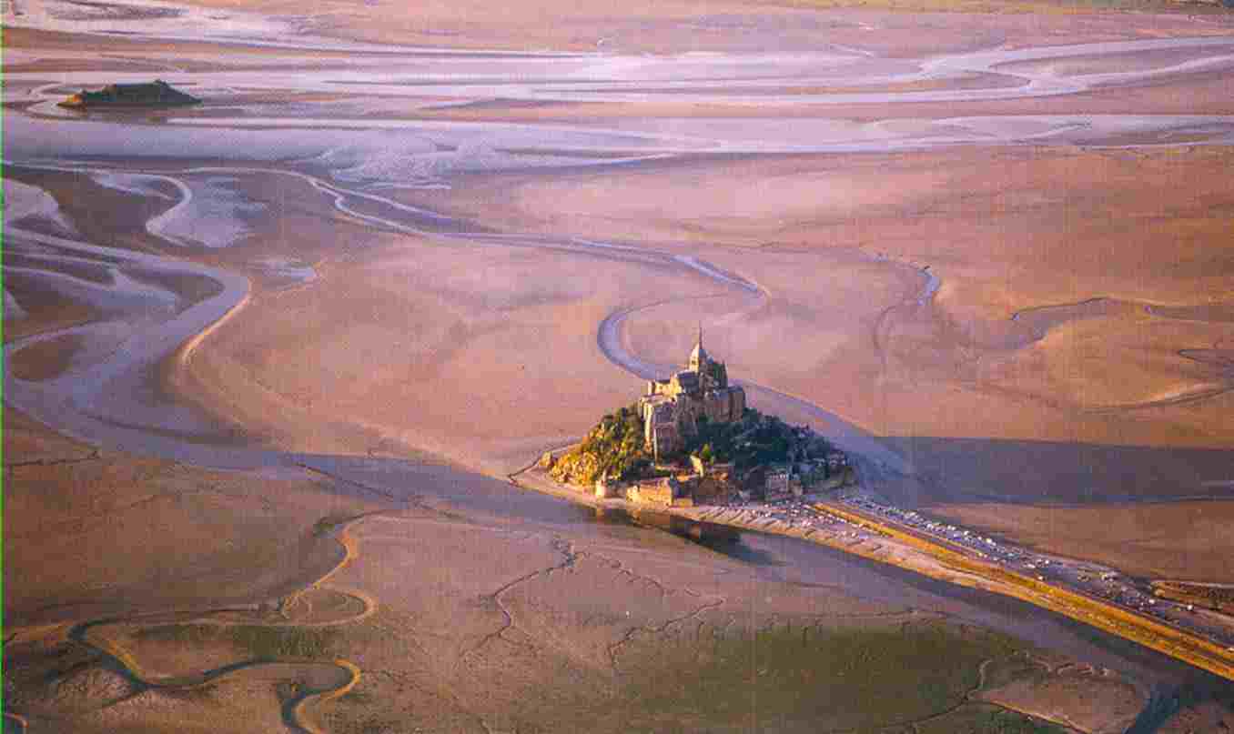 Mont Saint Michel à Marée Basse
