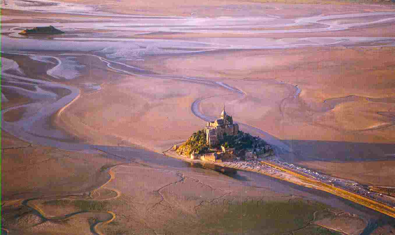 Mont Saint Michel à Marée Basse